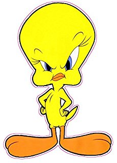 Amazon.com: Tweety Bird Decal 5" Fast from the United States ...