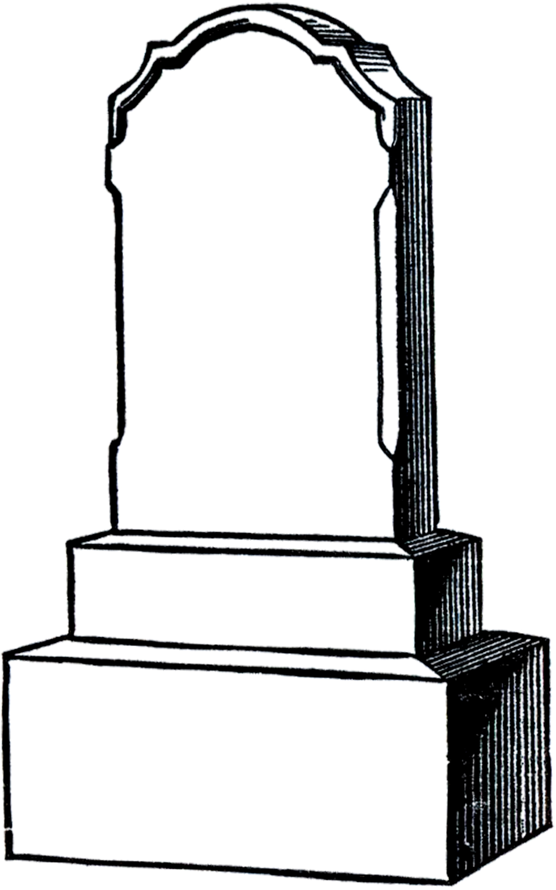 Grave monument clipart