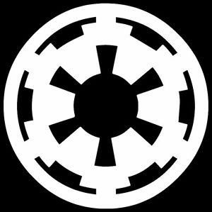 Imperial Vinyl Decal Sticker Car Boat helmets Window Wall Star ...