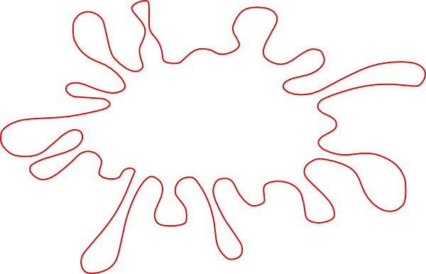 Mud Splats Clipart