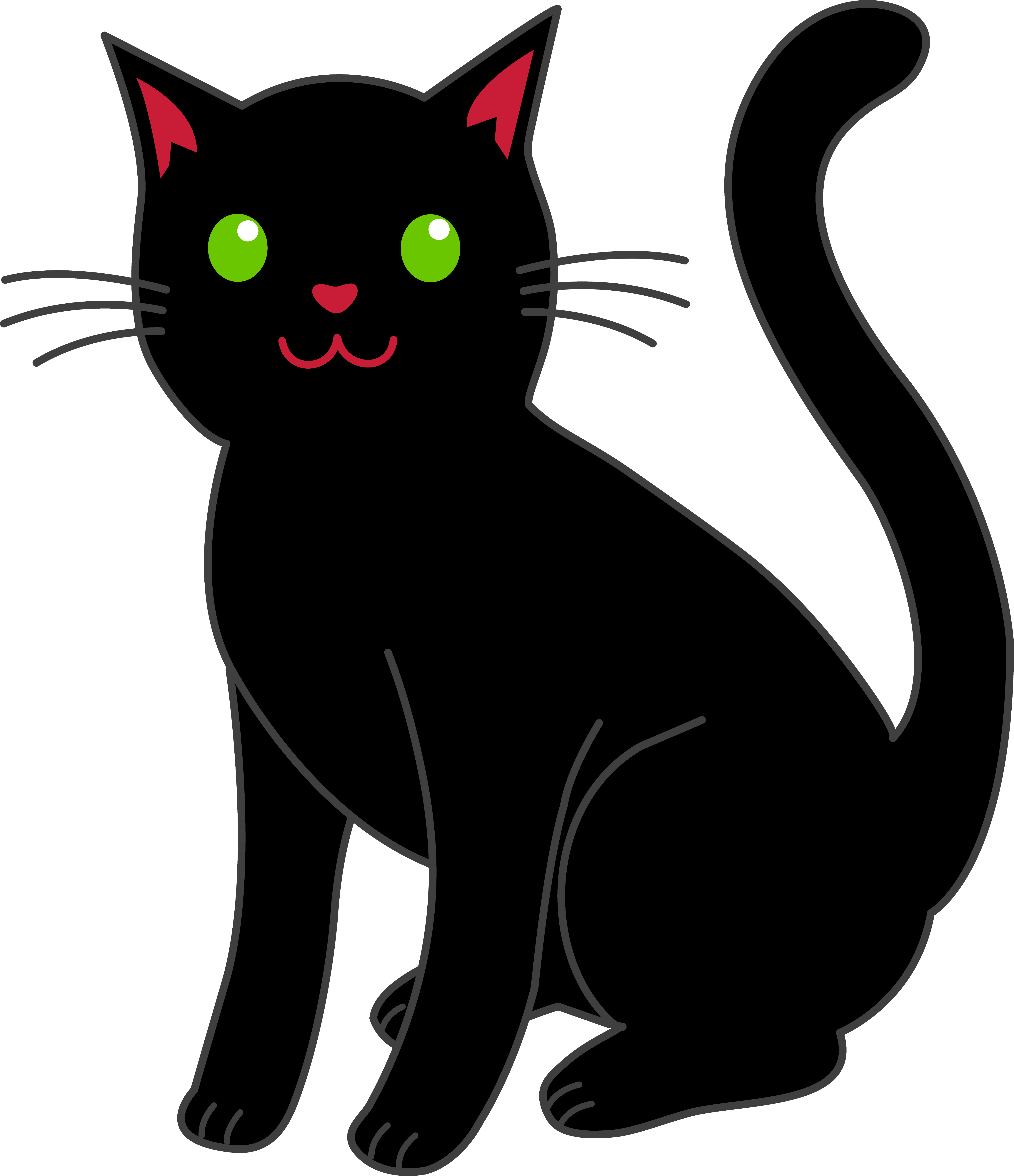 Cat clipart halloween