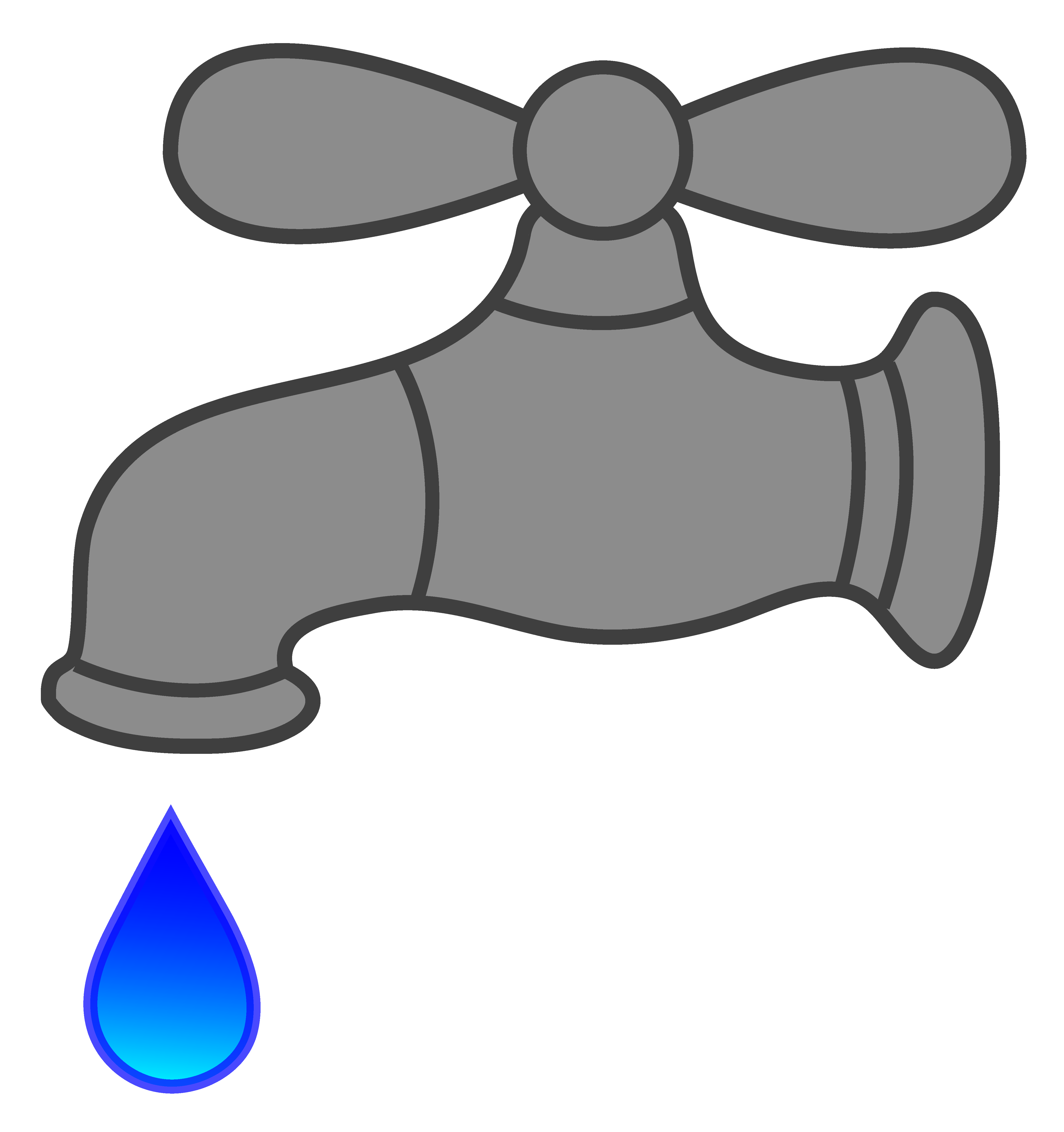 Faucets Powerpoint Clipart