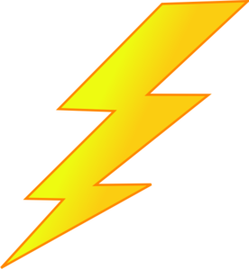 lightning bolt outline id-31125 | Clipart PIctures