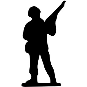 Toy Soldier clip art - vector clip art online, royalty free ...