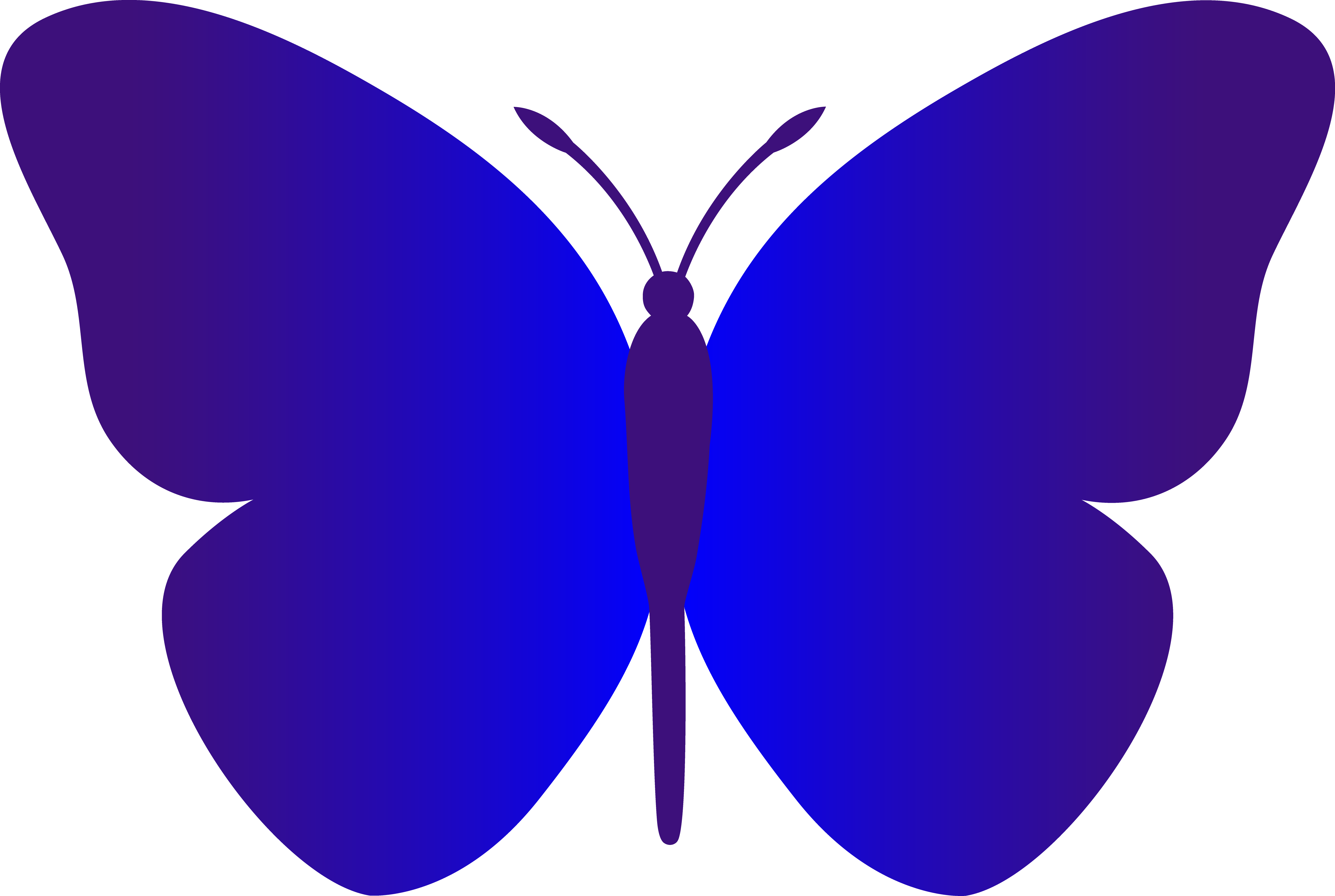 Simple Butterfly Vector - ClipArt Best