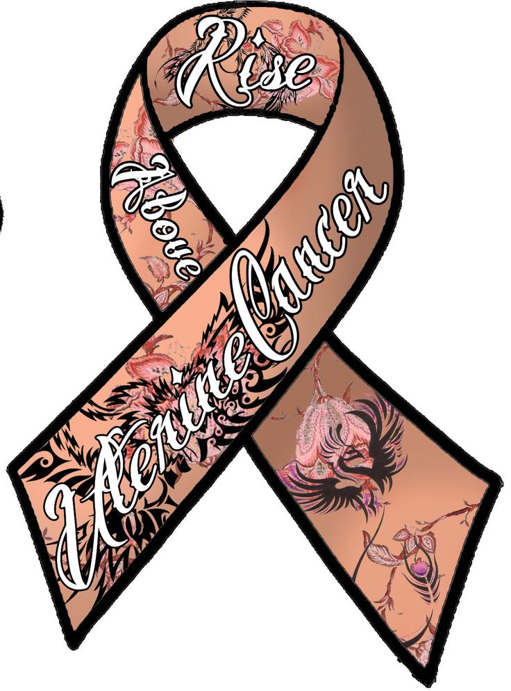 peach-colored-uterine-cancer-ribbon-transparent-all-cancer-ribbon-hd