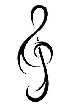 Treble Clef Vector Art - ClipArt Best | tattoo art | Pinterest ...