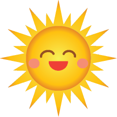 Cute sunshine clipart free