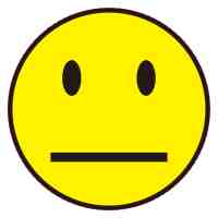 Straight Face Smiley Faces Clipart