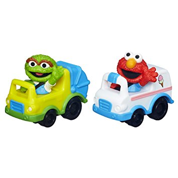 Amazon.com: Playskool Sesame Street Racers (Elmo and Oscar): Toys ...