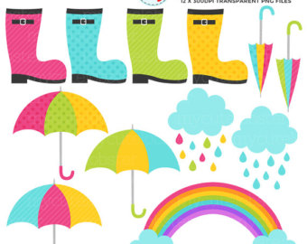 Umbrella clipart | Etsy