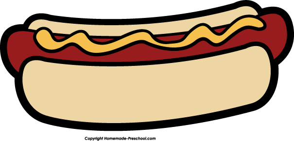 Hot dog clip art