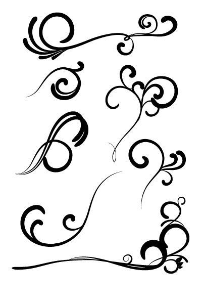 swirly vectors by Astorix on DeviantArt