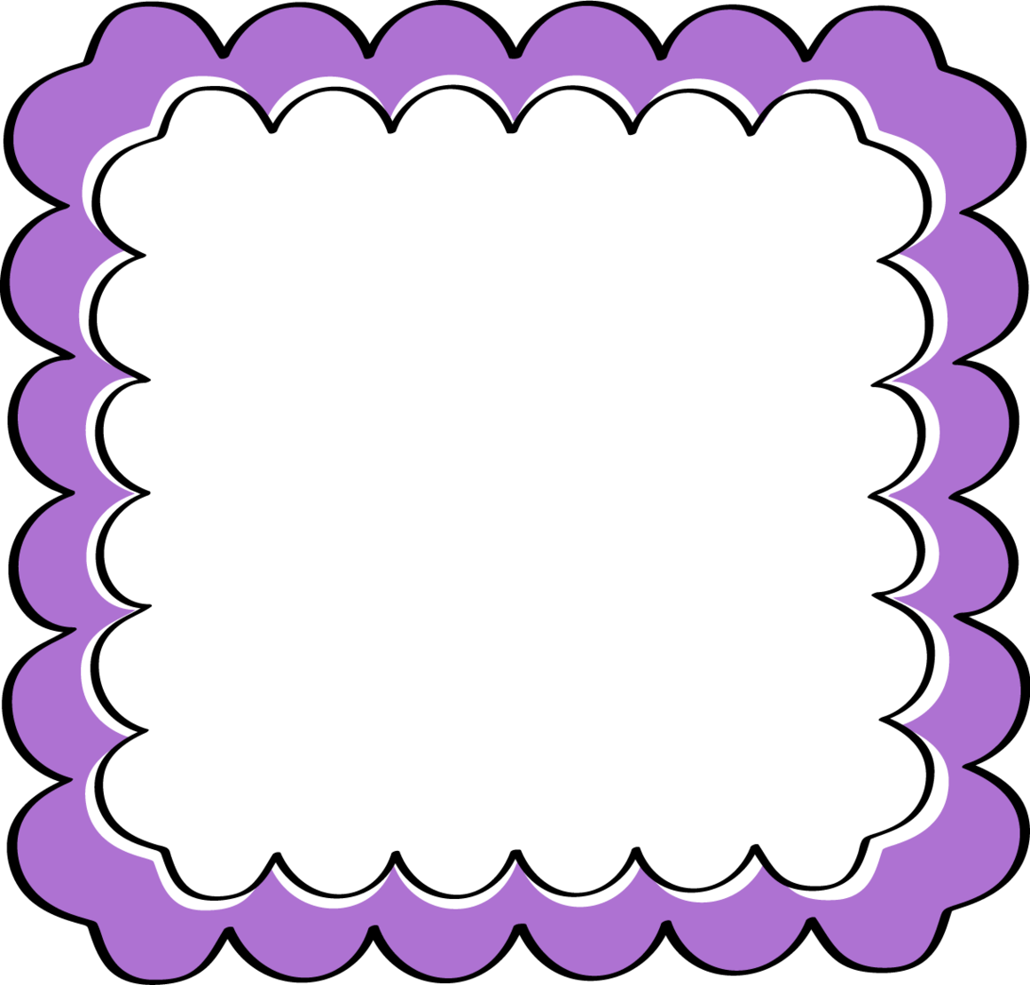 Purple Chevron Border Clipart - Free to use Clip Art Resource