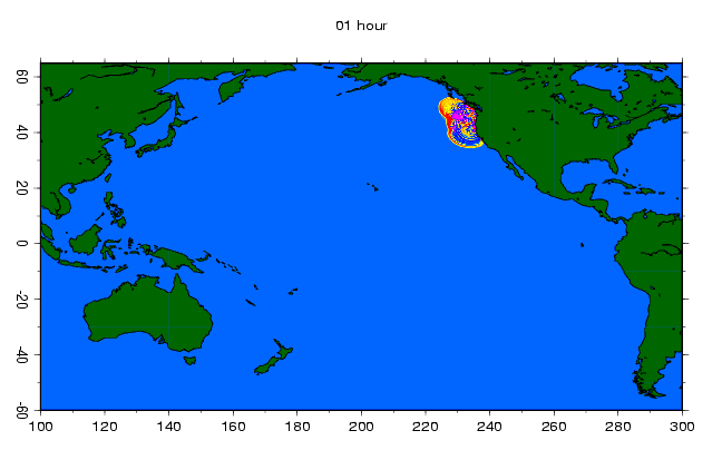 earthquake animation