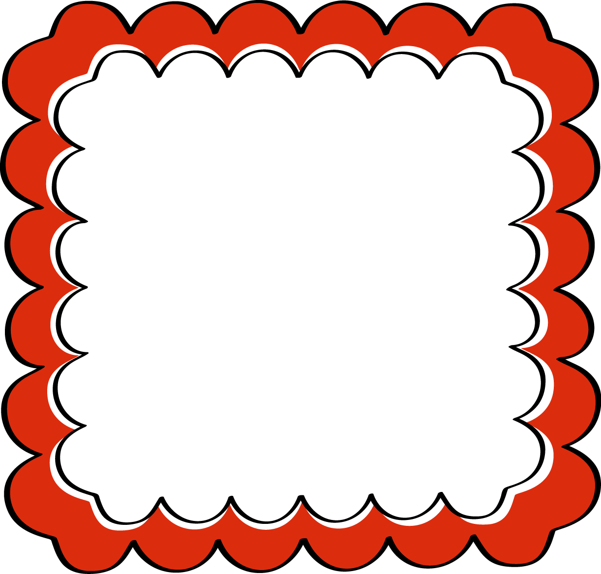 Red Frame Clipart