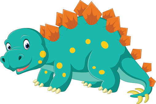 Stegosaurus Clip Art, Vector Images & Illustrations