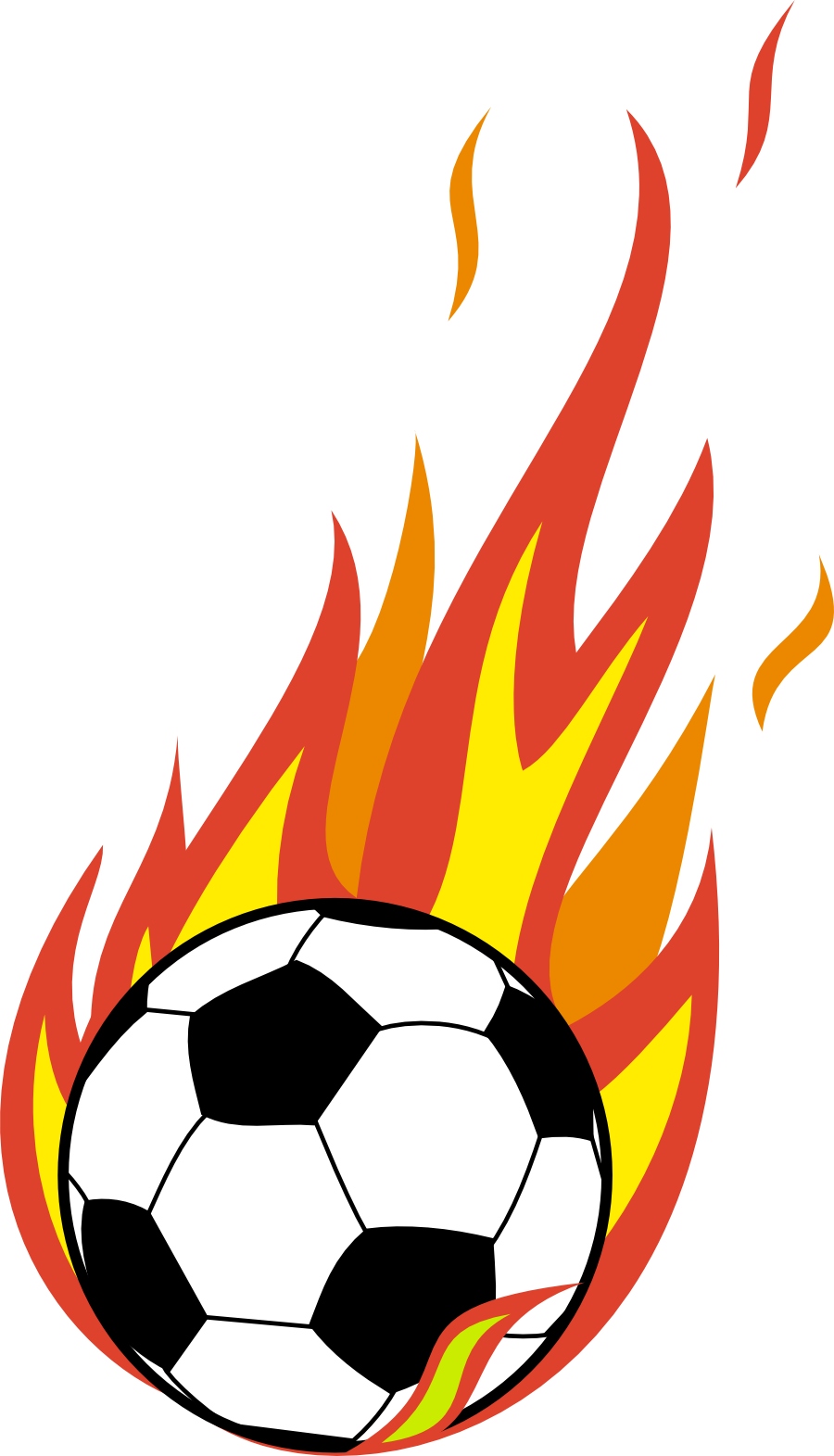 Flaming Football Clip Art – Clipart Free Download