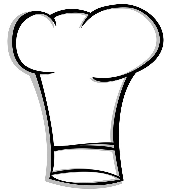 Chef hat graphics clipart