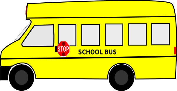 Animated School Bus Clipart