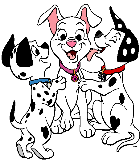 101 Dalmatians Puppies Clip Art Images 5 | Disney Clip Art Galore
