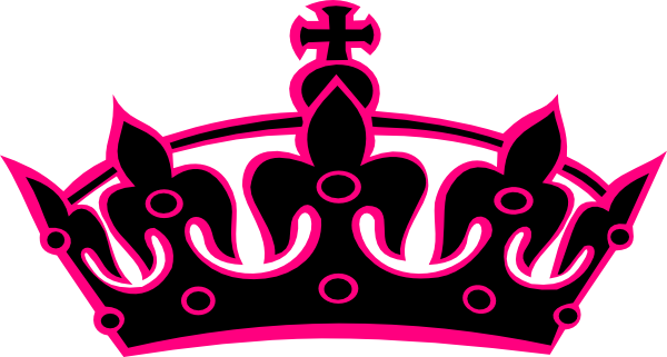 Pink princess crown clipart - ClipartFox