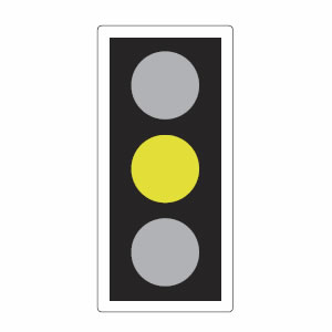 Clipart traffic light yellow - ClipartFox