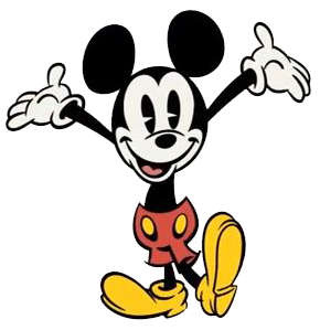 Mickey Mouse Cartoon Shorts Clipart | We Heart It