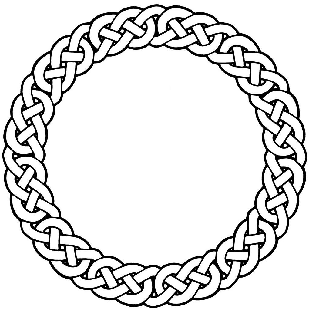 Celtic Knot Circle Tattoo Stencil: Real Photo, Pictures, Images ...