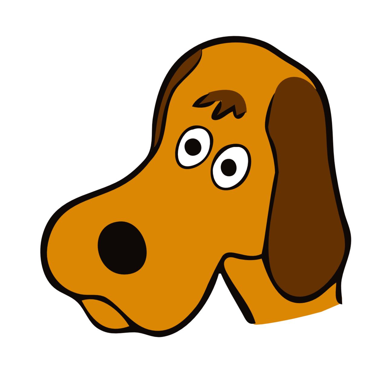 Drawn Dog Clipart - Free to use Clip Art Resource