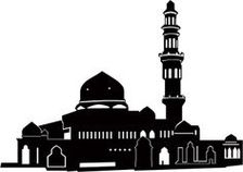 Masjid Silhouette Clip Art Vector Online Royalty Free Clipart ...