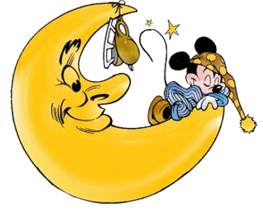 Baby Mickey Mouse Sleeping - Free Clipart Images