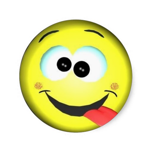 Silly Smiley Face Stickers, Silly Smiley Face Sticker Designs