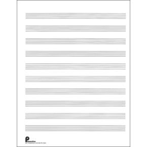 Music Sales Passantino Music Paper Filler No.2 96 Pages, 8.5X11, 3 ...