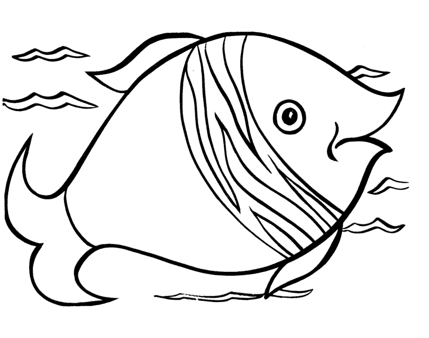 Free Printable Fish Coloring Pages For Kids