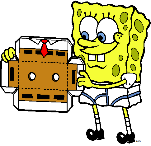 Spongebob Squarepants Clipart - Quality Cartoon Characters Clipart ...