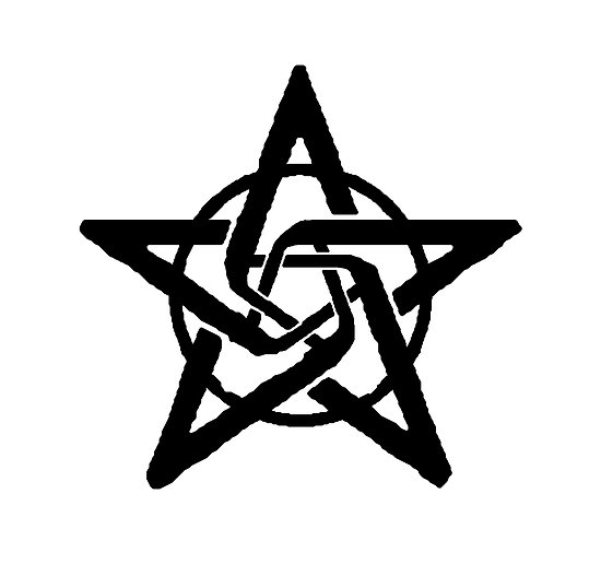 Pentacle Stencil - Clipart Best