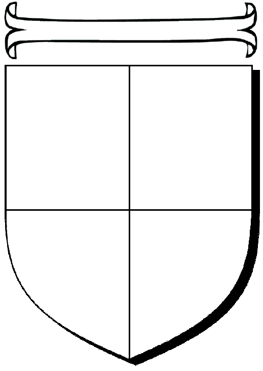 Heraldry Shield Template - ClipArt Best
