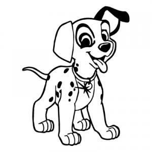 101 Dalmations Cartoon Dog Cute Kids Car Vinyl Decal Sticker by ...