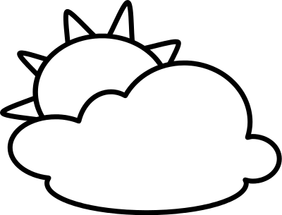 Partly Cloudy Clip Art