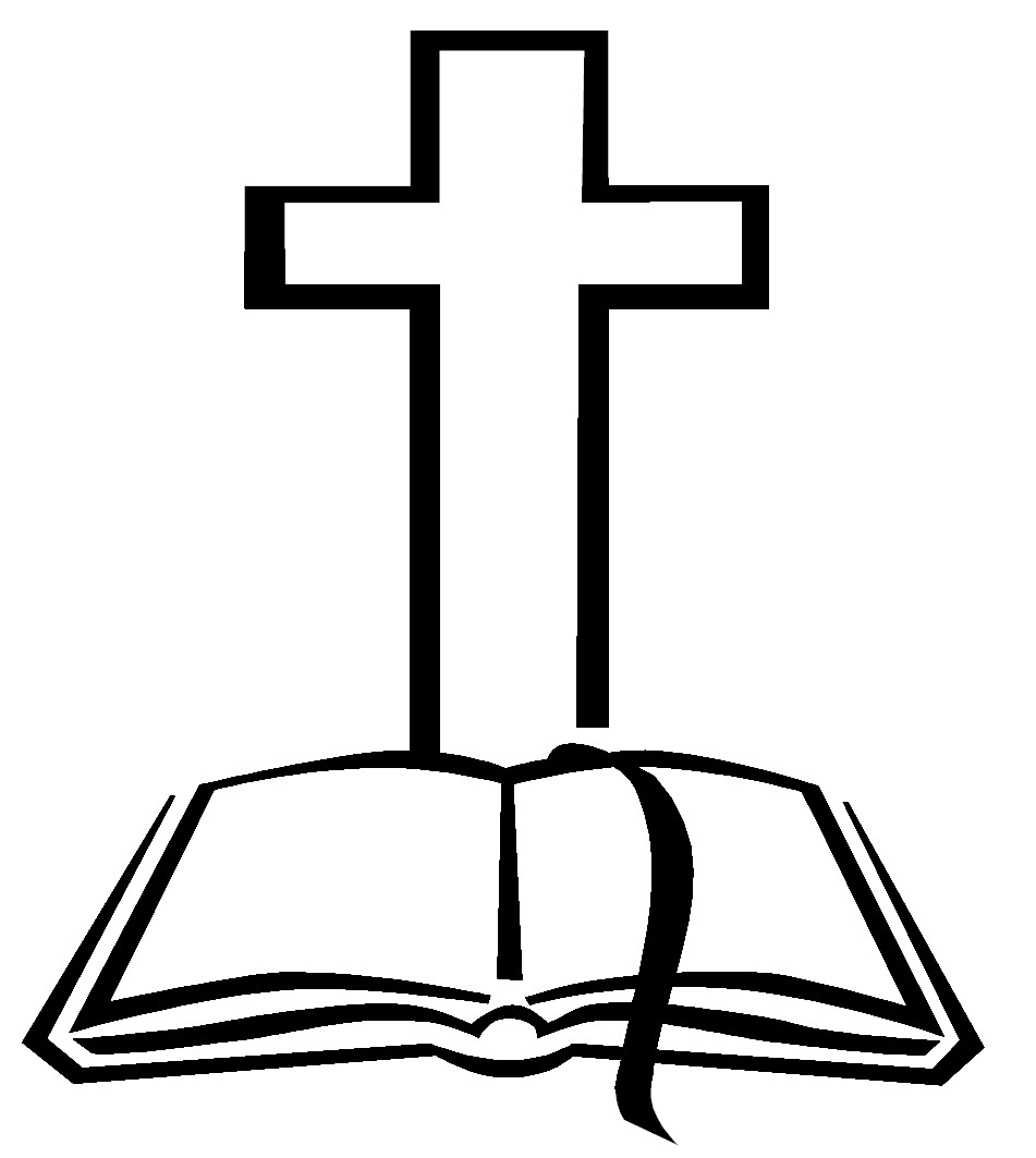 Bible And Cross Clip Art