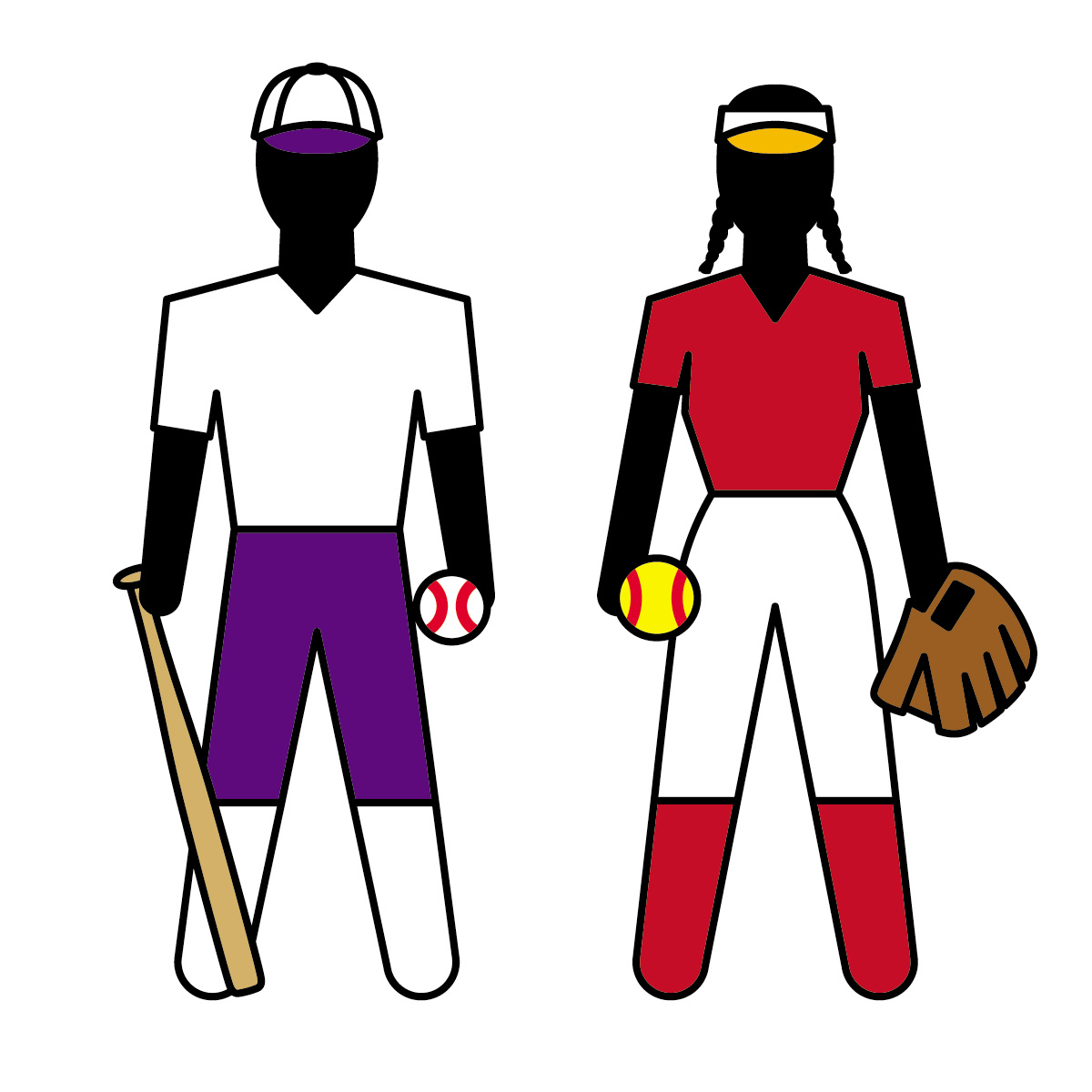 Softball Clip Art