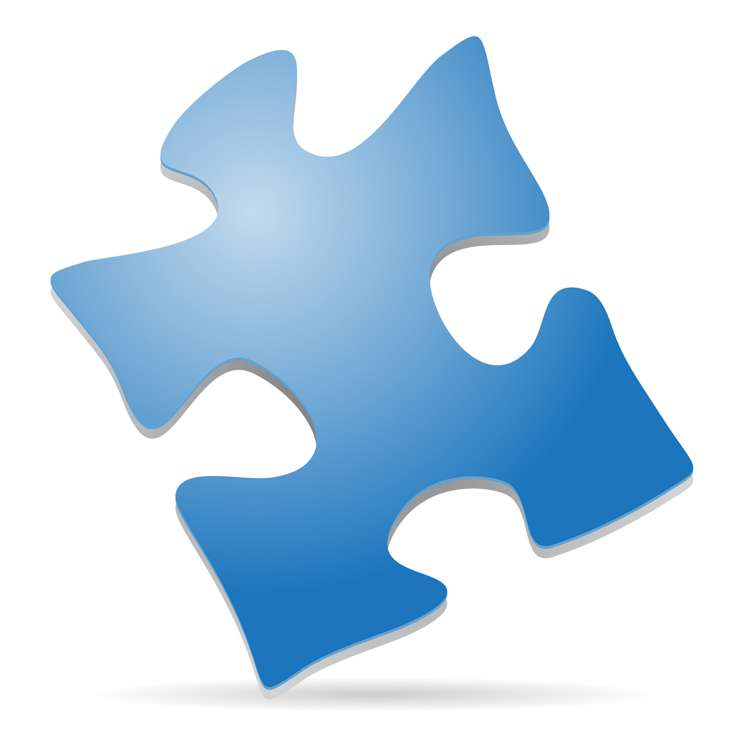 Light It Blue Autism Clip Art Puzzle Pieces - ClipArt Best