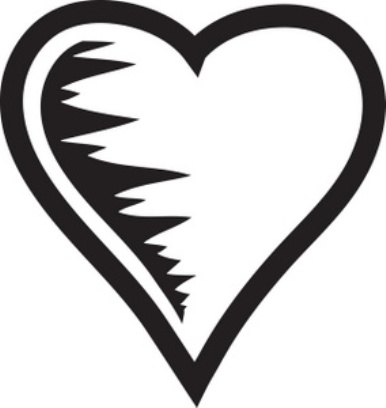 Heart Outline Clip Art