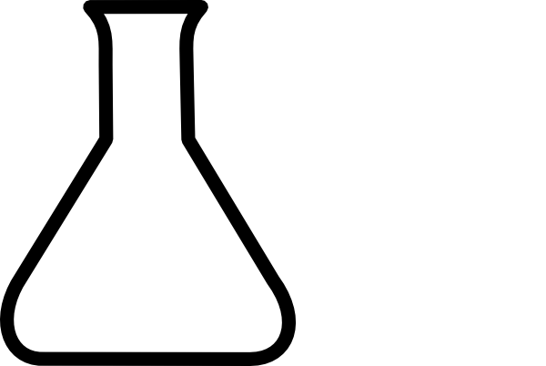 Chemistry Flask Outline - ClipArt Best