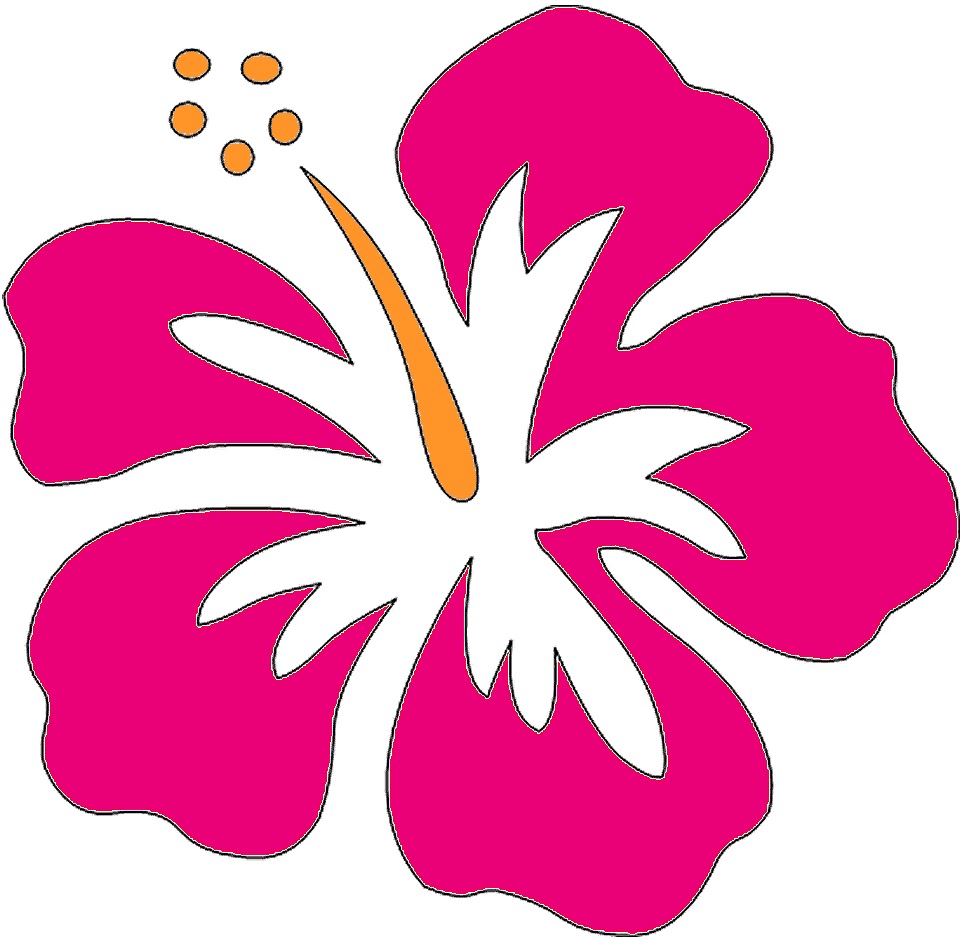 Luau Flower Clip Art - ClipArt Best