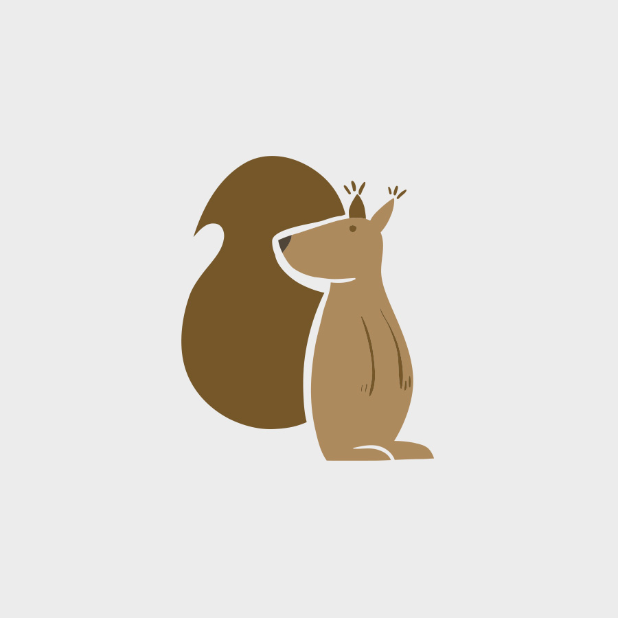 Free Vector of the Day #816: Vector Squirrel