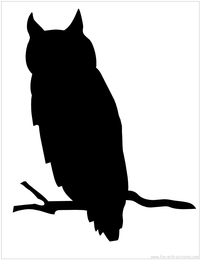 Owl Silhouette Clipart