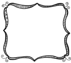 Fancy border frame clipart