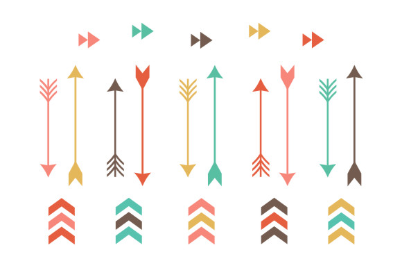 Tribal arrow free clipart